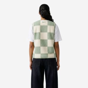 WANDERLUST FLEECE VEST MINT - Image 3