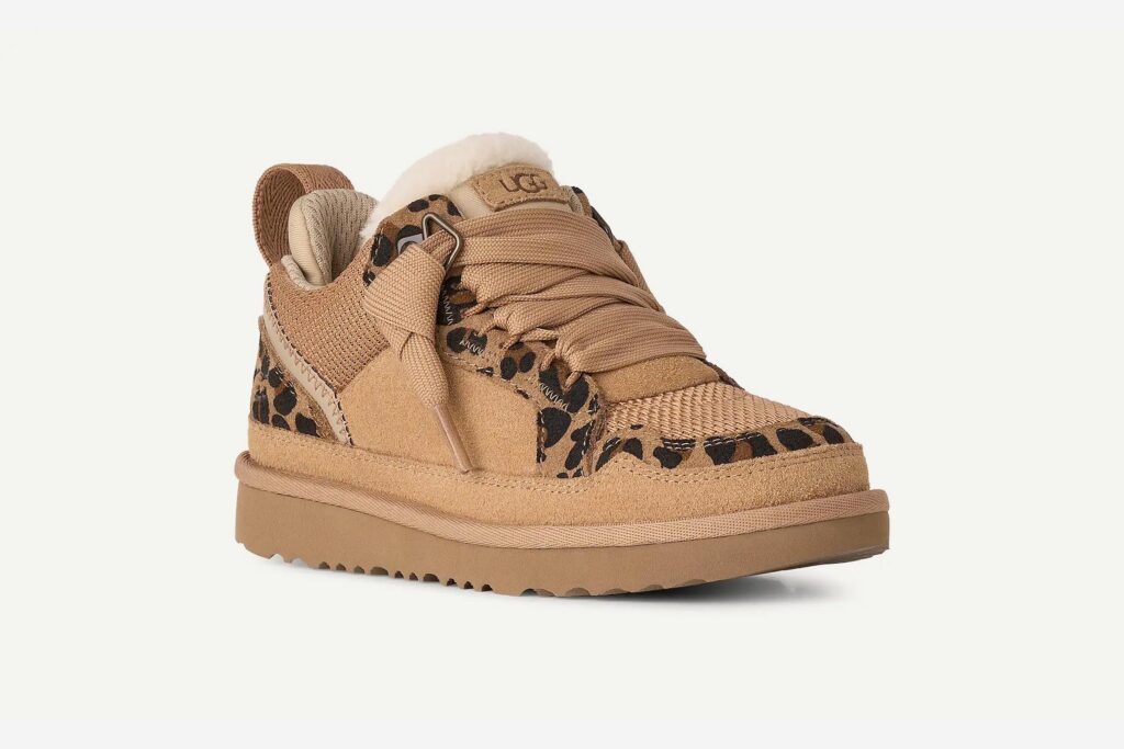 LOWMEL SPOTTED TRAINER TAN KIDS