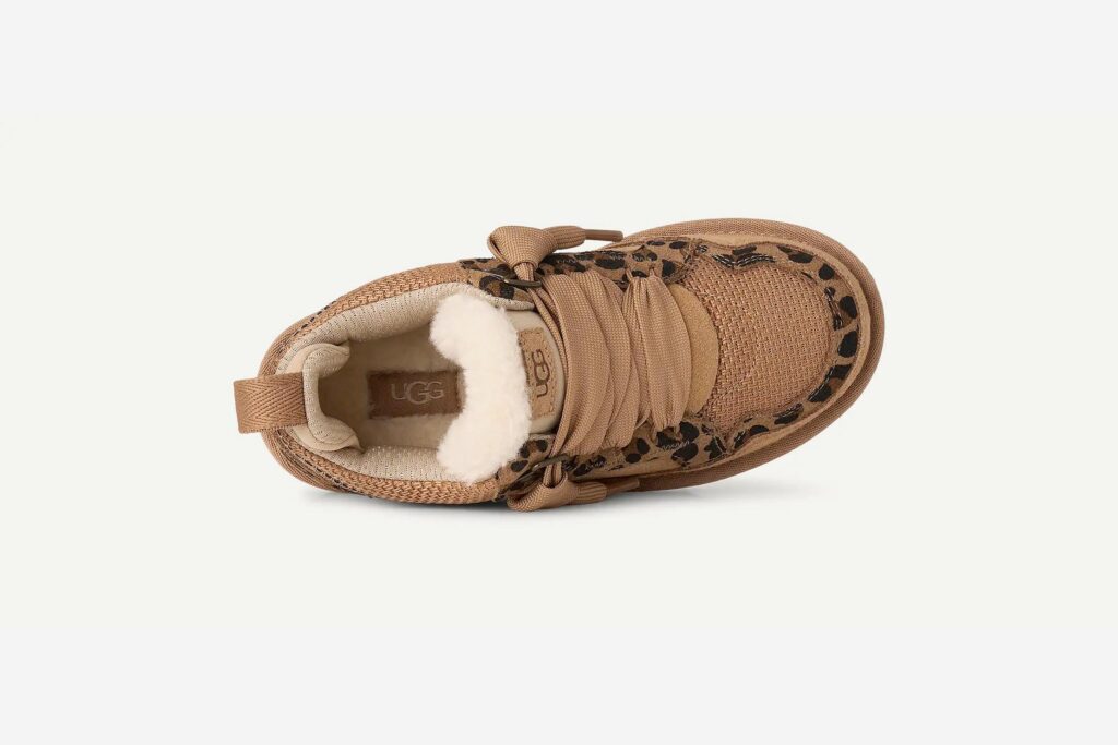 LOWMEL SPOTTED TRAINER TAN KIDS