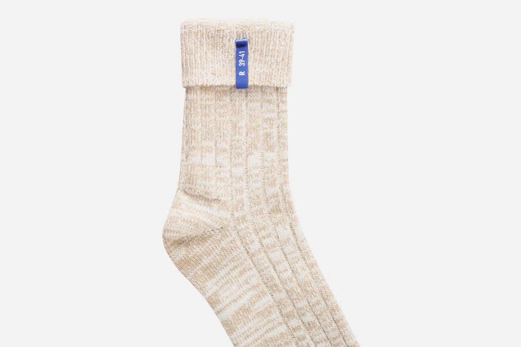 SOCKS WINTER WOOL EGGSHELL