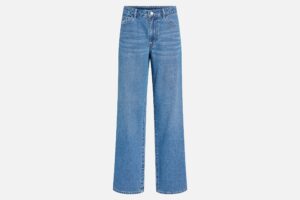 VIDOVEY RW STRAIGHT FIT JEANS MED BLUE L32