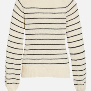 VICATJO ONECK LS STRIPE BIRCH BLACK - Image 2