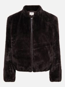 JDYMACY FAUX FUR BALLOON JACKET CHOCOLATE