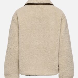 JDYNOELLA LIFE TEDDY JACKET CEMENT - Image 2
