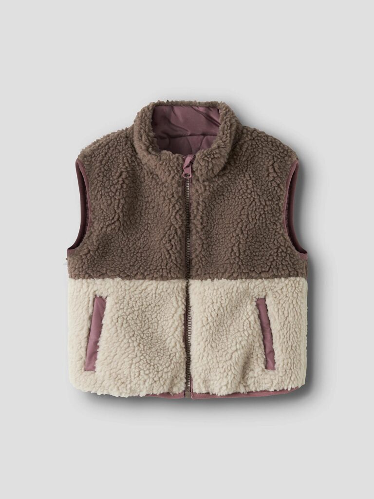 NMFMONICA VEST WISTFUL MAUVE