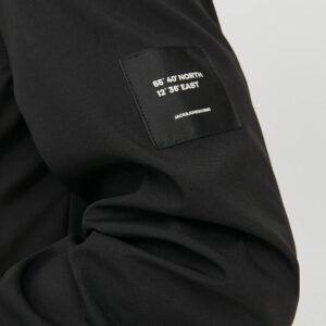 JJEBASIC SOFTSHELL HOOD BLACK – Image 6
