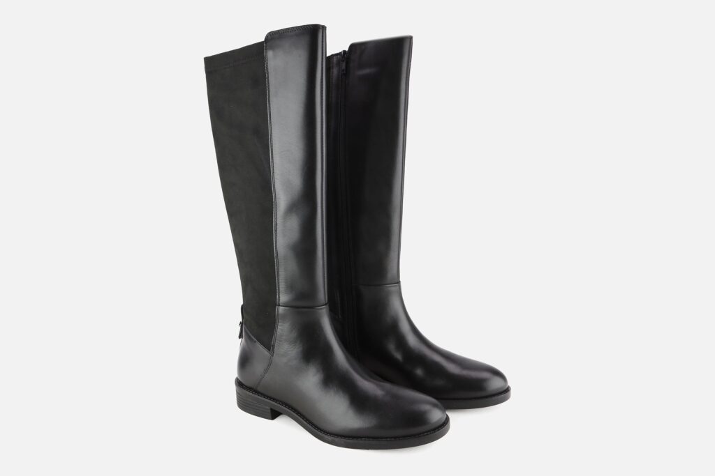 ESMEENA BOTTE BLACK STRETCH