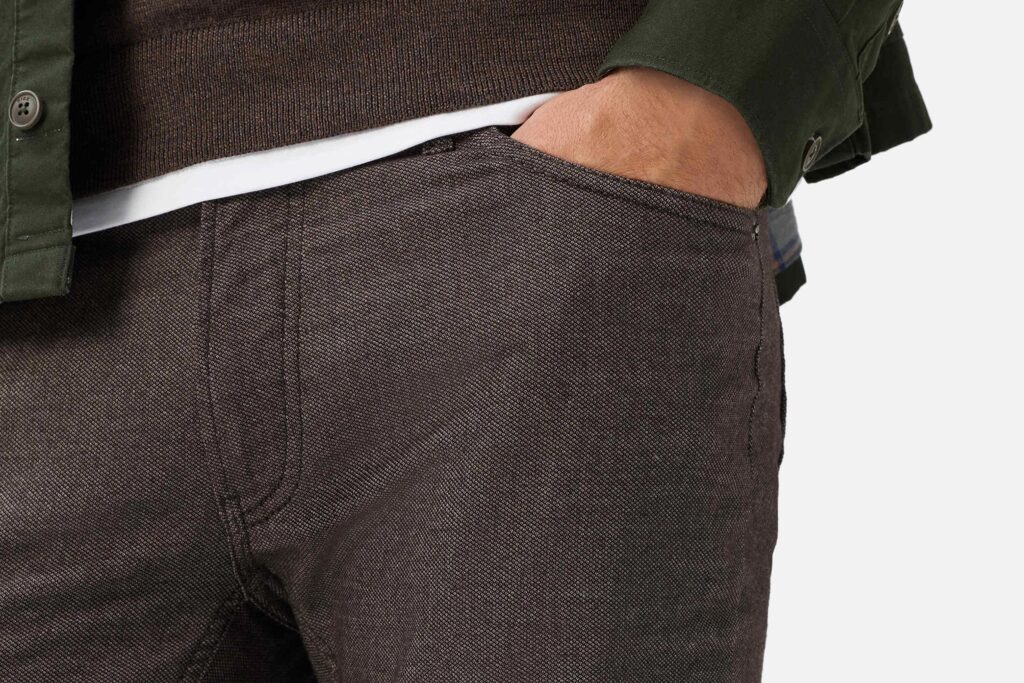 CHUCK WOOL LOOK DARK BROWN