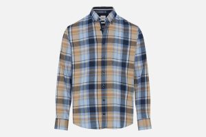 DANIEL LIGHT FLANNEL BLUE BEIGE