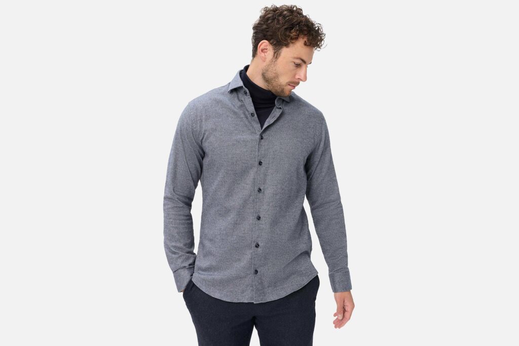 HAROLD LIGHT FLANNEL BLUE