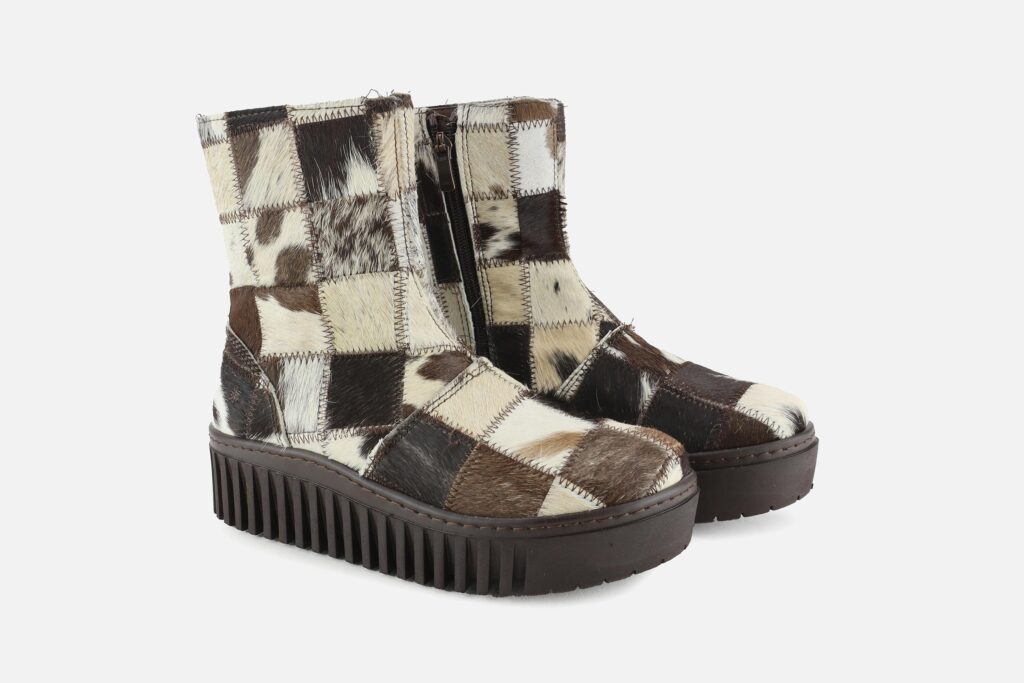 ART BRIGHTON BOOTS PATCHWORK