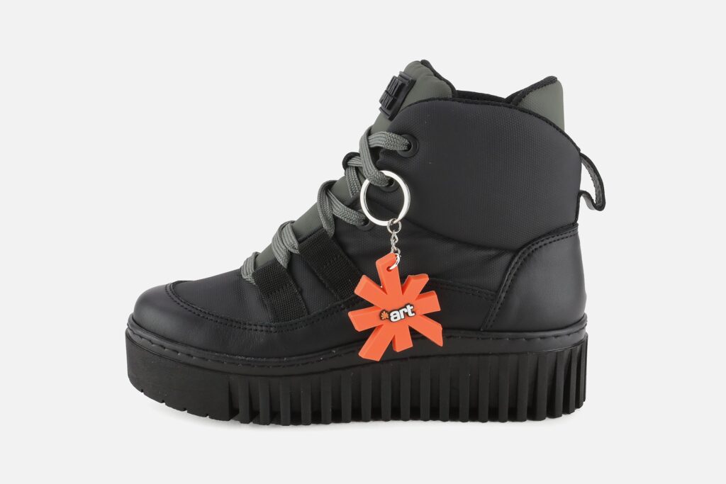 ART BRIGHTON HI LACE BLACK KAKI