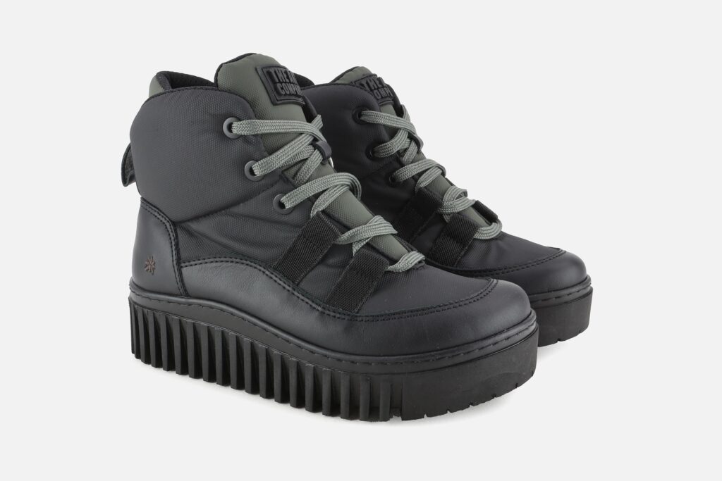 ART BRIGHTON HI LACE BLACK KAKI