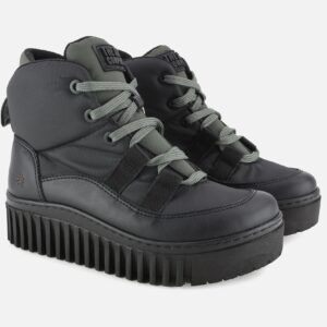 ART BRIGHTON HI LACE BLACK KAKI – Image 6
