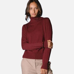 PULL PASQUINE BORDEAUX - Image 1