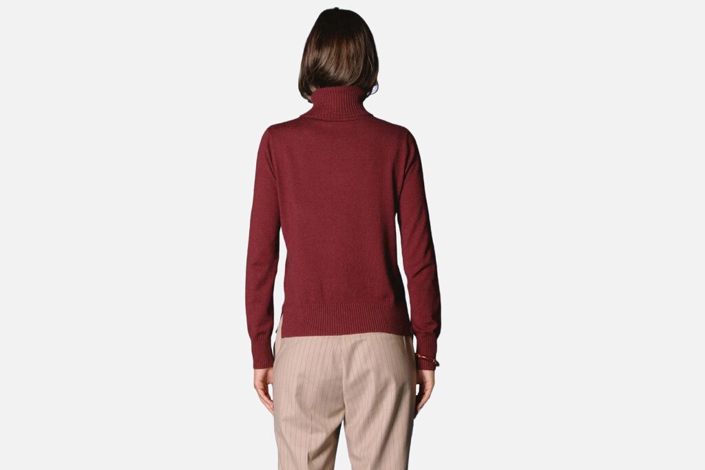 PULL PASQUINE BORDEAUX