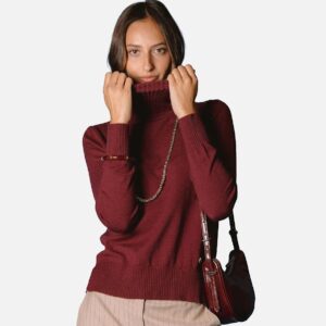 PULL PASQUINE BORDEAUX - Image 4