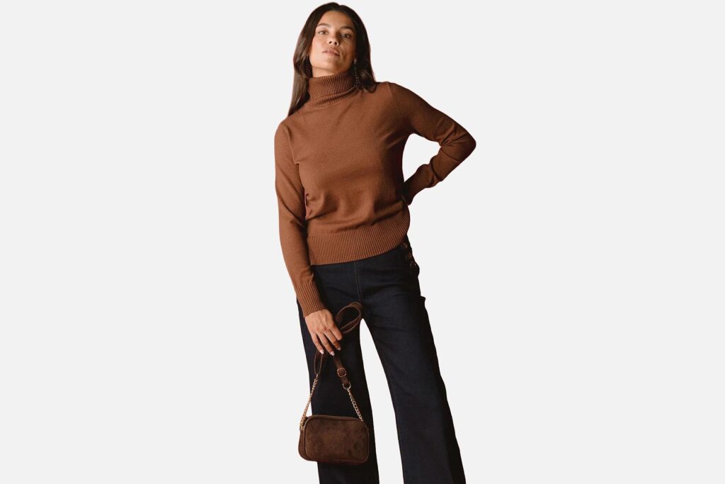 PULL PASQUINE CHOCOLAT