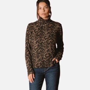 PULL PASQUINE PRINT LEOPARD - Image 1