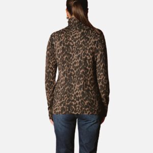 PULL PASQUINE PRINT LEOPARD - Image 2