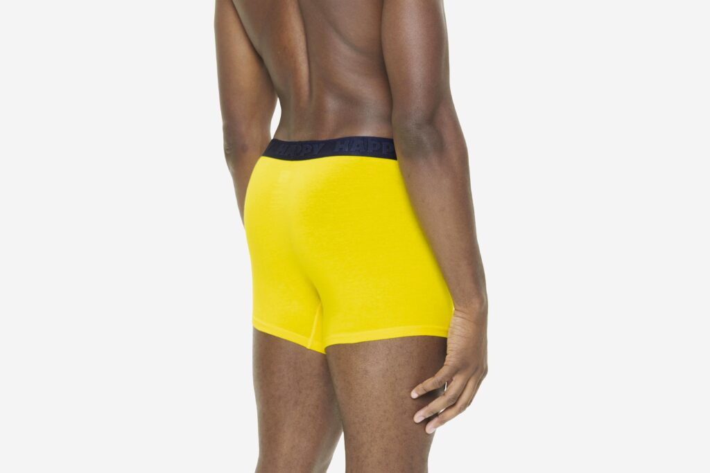 HAPPY PICKLE BOXER YELLOW