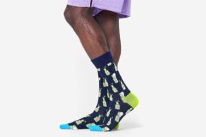 BEER SOCK NAVY