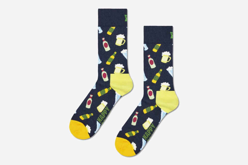 BEER SOCK NAVY