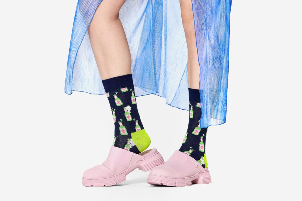 BEER SOCK NAVY