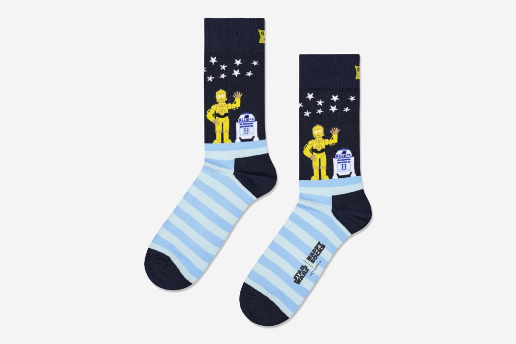 STAR WARS DROID FRIENDS SOCK NAVY