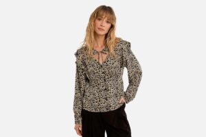 BLOUSE MOLLY LEO BLACK