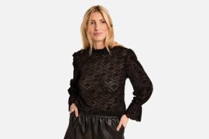 BLOUSE MOLLY LACE BLACK