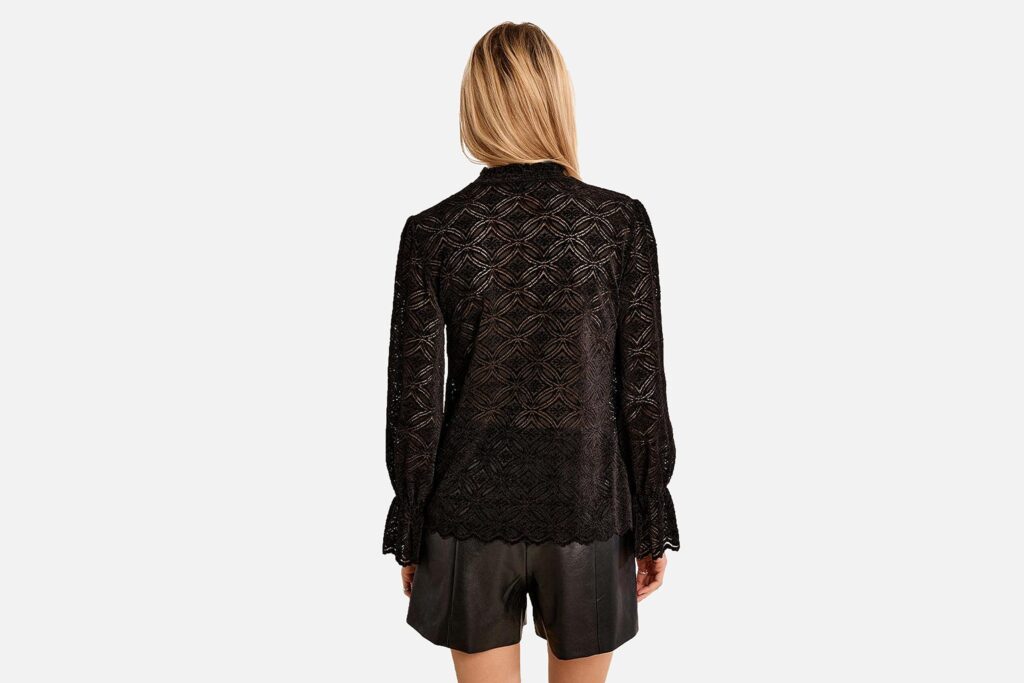 BLOUSE MOLLY LACE BLACK
