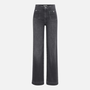 ONLMADELINE POCKET BLACK DENIM L30 – Image 1