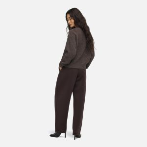 ONLSLOBE LS GLITTER ONECK COFFEE BEAN – Image 5