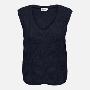 ONLSOPHIE SL VNECK VEST NIGHT SKY - Image 1