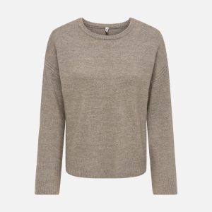 ONLTALIO LS ONECK BF KNT BIRCH - Image 1