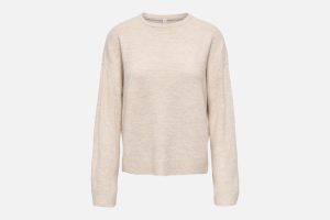 ONLTALIO LS ONECK BF KNT WALNUT