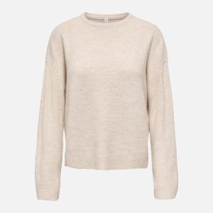 ONLTALIO LS ONECK BF KNT WALNUT - Image 1