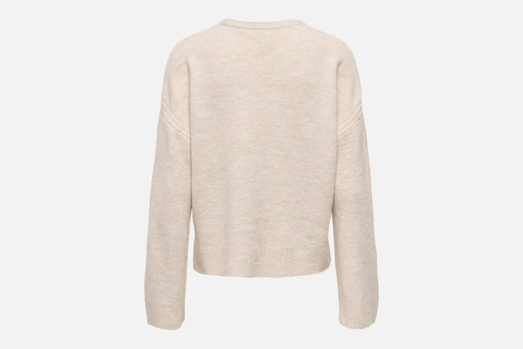 ONLTALIO LS ONECK BF KNT WALNUT