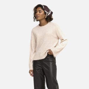 ONLTALIO LS ONECK BF KNT WALNUT - Image 3