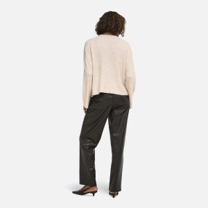 ONLTALIO LS ONECK BF KNT WALNUT - Image 5