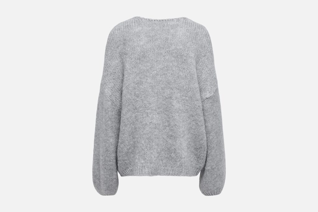 JDYDINEA LS REVERSIBLE PULLOV MED GREY MELANGE