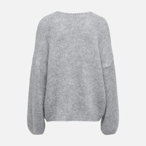 JDYDINEA LS REVERSIBLE PULLOV MED GREY MELANGE - Image 2
