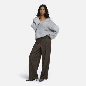 JDYDINEA LS REVERSIBLE PULLOV MED GREY MELANGE - Image 4