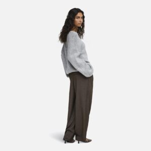JDYDINEA LS REVERSIBLE PULLOV MED GREY MELANGE - Image 5