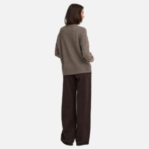 JDYSABRINA PULLOVER FALCON MELANGE - Image 4
