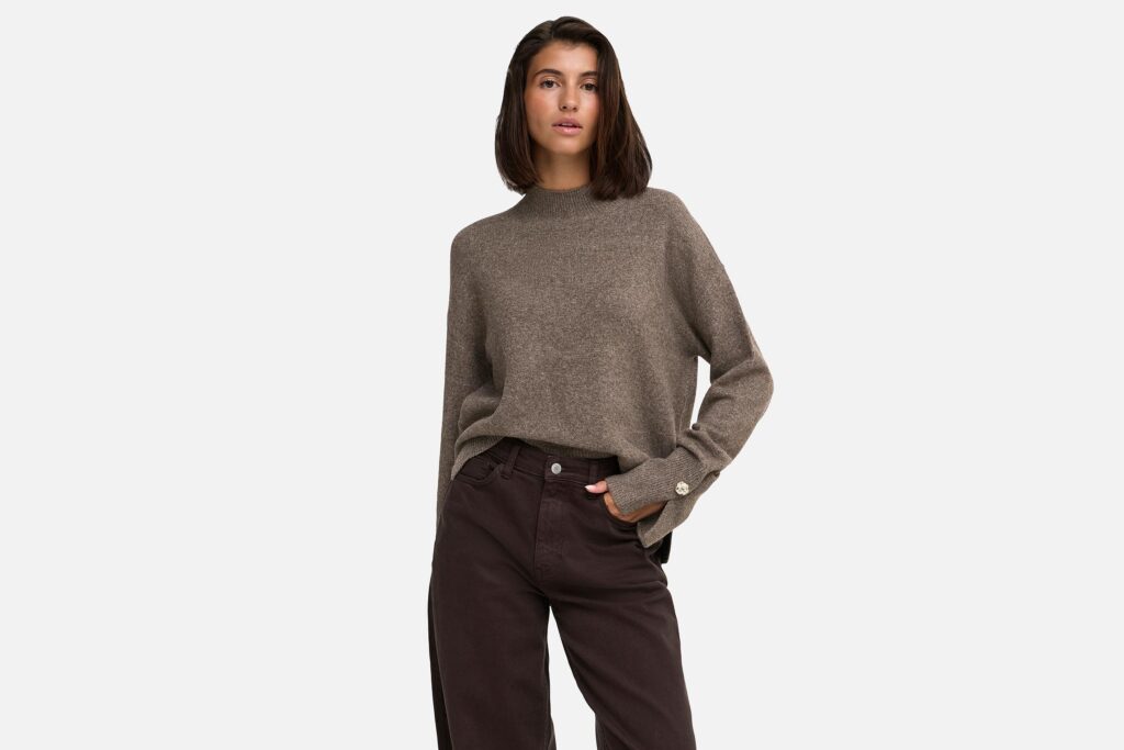 JDYSABRINA PULLOVER FALCON MELANGE