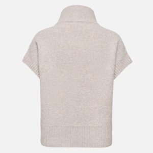 JDYLEA SL HN 2WAY ZIP VEST NATURAL - Image 2