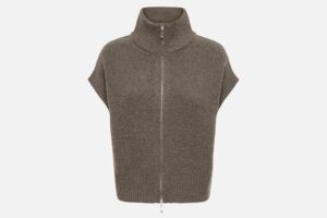 JDYLEA SL HN ZIP VEST FALCON