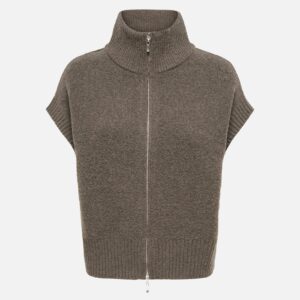 JDYLEA SL HN ZIP VEST FALCON - Image 1